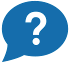 Blue Question Mark Icon
